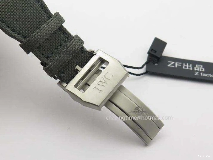 MIROTIME 0329 SunProtective Big Pilot Real PR IW500910 “Patrouille Suisse” ZF 1:1 Best Edition On Gray Nylon Strap 7278